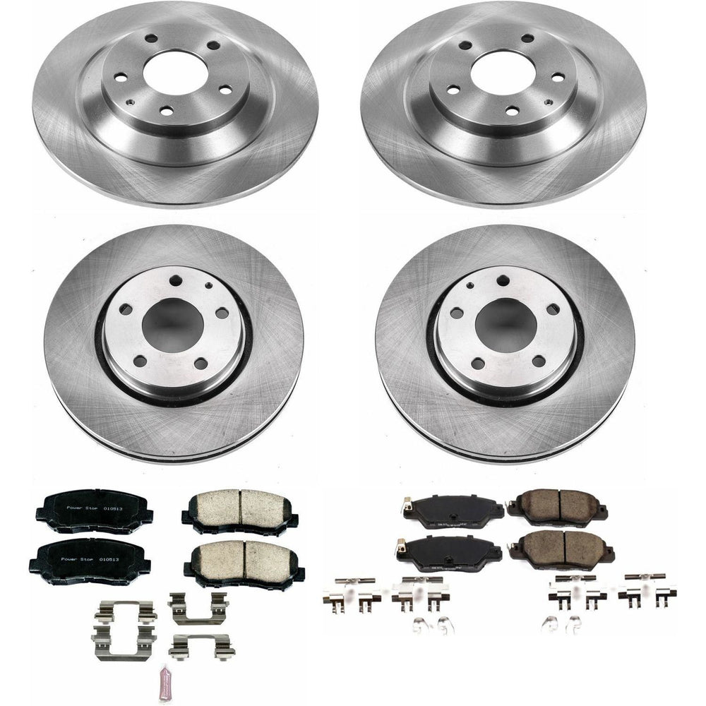 Power Stop 16-18 Mazda CX-5 Front & Rear Autospecialty Brake Kit