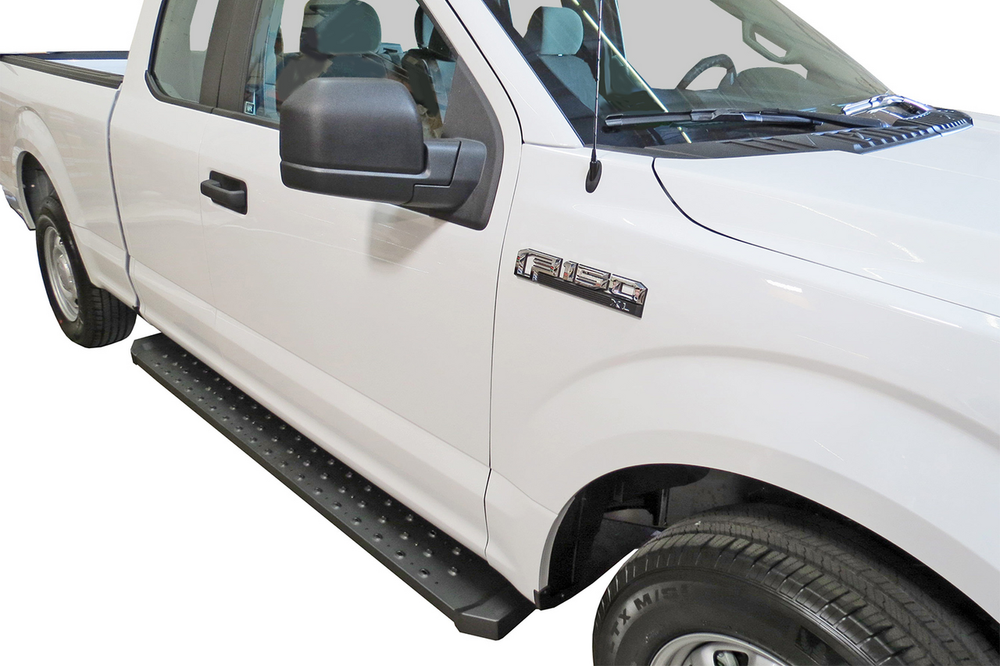 0916 RAM 1500 QUAD CAB STX600 RUNNING BOARDS BLACK