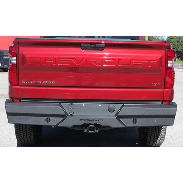 19C SIERRA/SILVERADO 1500/2500/3500 ELEVATION BUMPER FINE TEXTURED BLACK