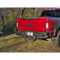 17C F250/F350 ELEVATION REAR REPLACEMENT BUMPER BLACK