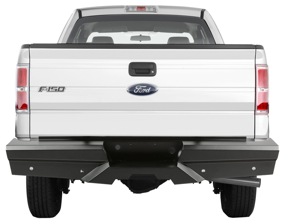 10C RAM 2500/3500 ELEVATION REAR BUMPER REPLACEMENT FINE TEXTURED BLACK