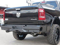 19C RAM 1500 (INC REBEL) REAR ELEVATION BUMPER FINE TEXTURED BLACK
