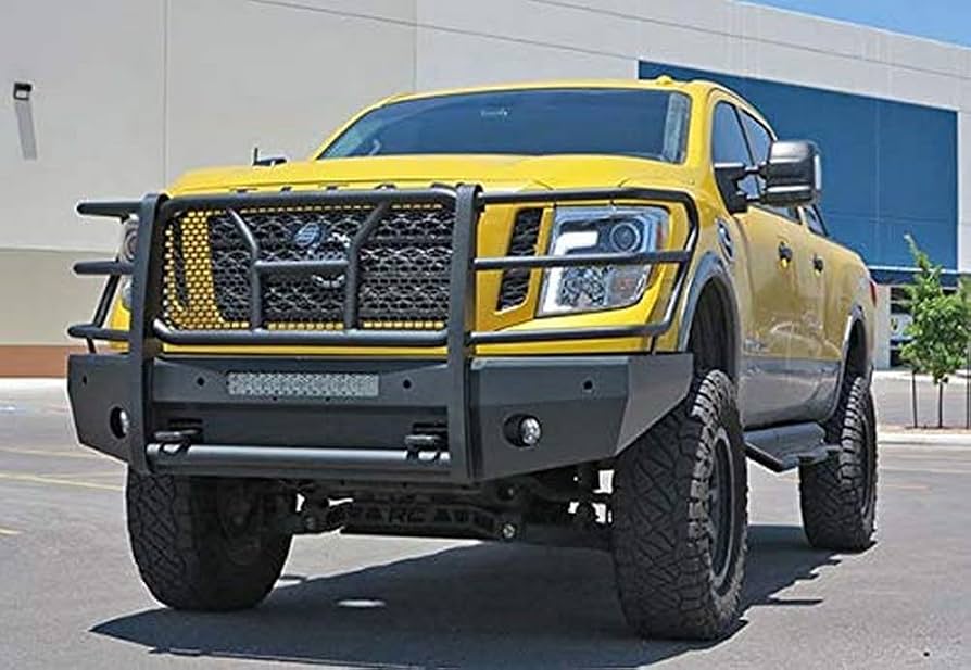 16C TITAN XD ELEVATION HD BUMPER REPLACEMENTS BLACK