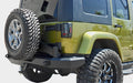 0718 WRANGLER JK TEXTURED BLACK REAR BUMPER