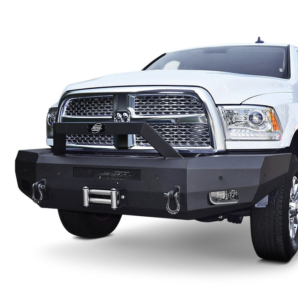 1518 SIERRA 2500/3500HD TEXTURED BLACK ELEVATION BULLNOSE FRONT BUMPER