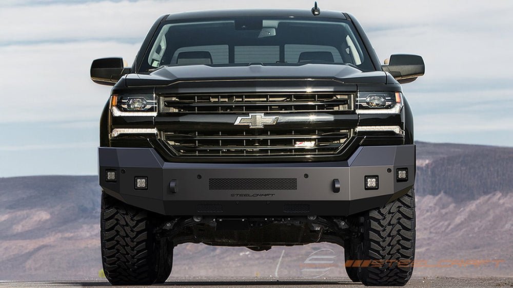 16C SILVERADO 1500 FORTIS BUMPER TEXTURED BLACK