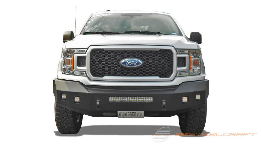 18C F150 FORTIS BUMPER TEXTURED BLACK