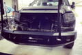 0721 TUNDRA FORTIS FRONT BUMPER TEXTURED BLACK