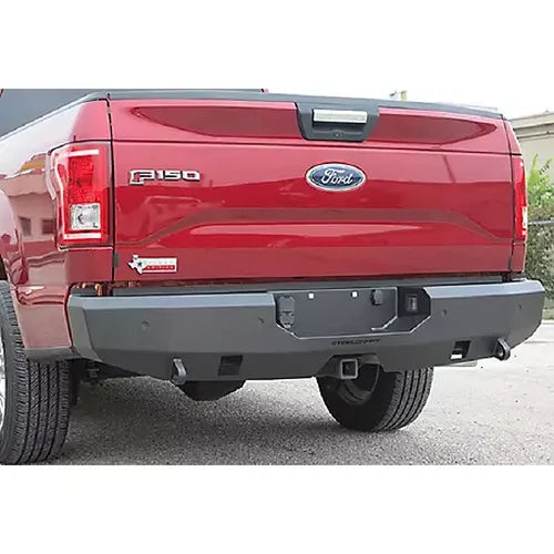 15C F150 FORTIS REAR BUMPER TEXTURED BLACK
