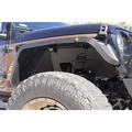 18C WRANGLER JL/JT GLADIATOR FINE TEXTURED BLACK FRONT FENDER FLARES