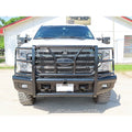 1722 F250/F350 HD REPLACEMENT BUMPER WITH RECEIVER IN TEXTURED BLACK