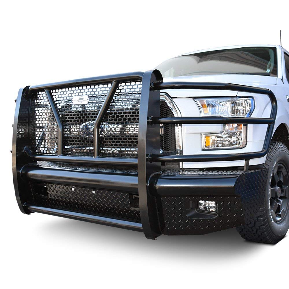 1517 F150 HD FRONT BUMPER REPLACEMENTS BLACK