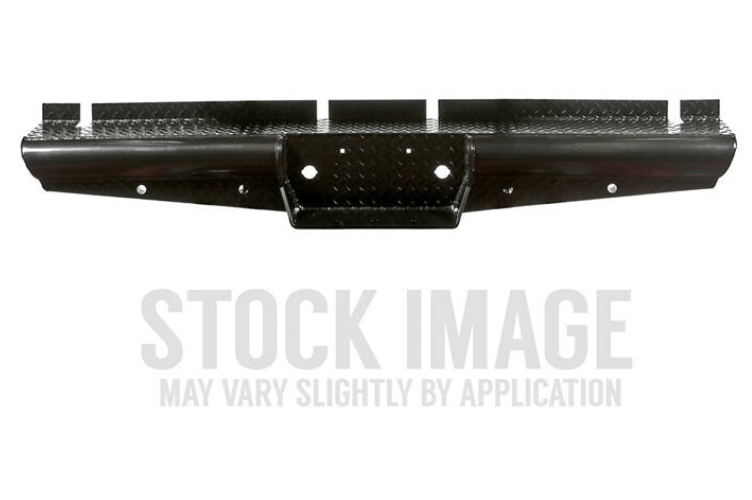 15C F150 (FITS ALL OE HITCHES) REAR HD BUMPER REPLACEMENTS BLACK
