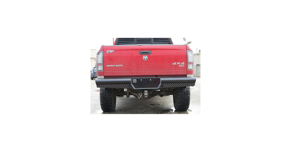 0309 RAM 2500/3500 BLACK HD REAR BUMPER REPLACEMENTS