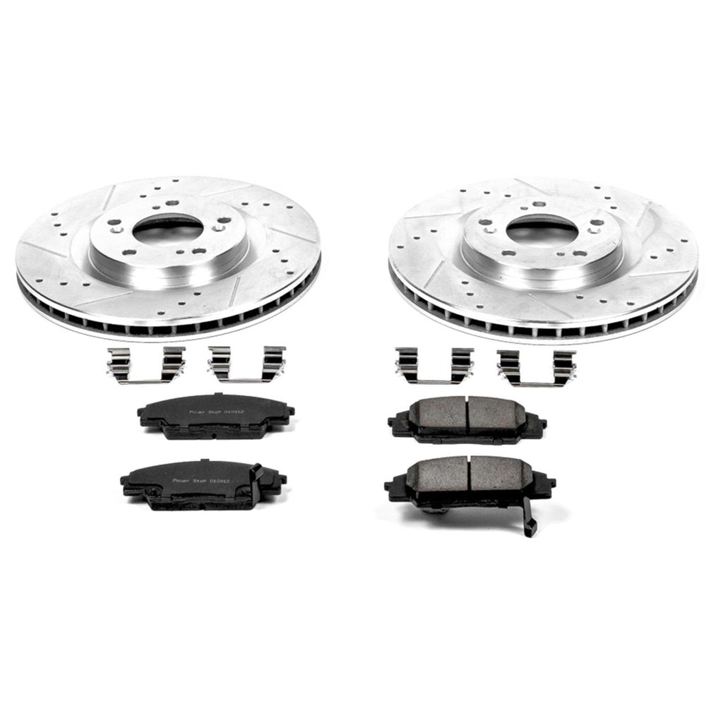 Power Stop 00-09 Honda S2000 Front & Rear Z23 Evolution Sport Brake Kit w/Calipers