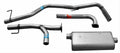 0516 FRONTIER 4.0L 2/4WD CREW CAB 2.5IN CATBACK SYSTEM W/ ULTRA FLO WELDED MUF