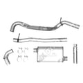 0711 WRANGLER 3.8L ULTRA FLO WELDED CAT BACK SINGLE SYSTEM