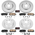 Power Stop 11-14 Honda Odyssey Front & Rear Z17 Evolution Geomet Coated Brake Kit