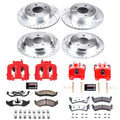 Power Stop 95-98 Jeep Grand Cherokee Front & Rear Z36 Truck & Tow Brake Kit w/Calipers