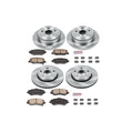 Power Stop 07-17 Jeep Wrangler Front & Rear Autospecialty Brake Kit