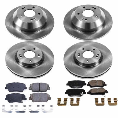 Power Stop 10-12 Hyundai Santa Fe Front & Rear Autospecialty Brake Kit