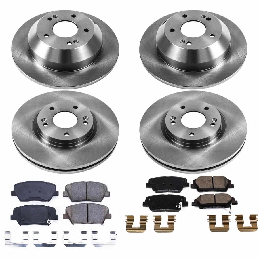 Power Stop 10-12 Hyundai Santa Fe Front & Rear Autospecialty Brake Kit