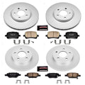 Power Stop 2007 Chevrolet Cobalt Front & Rear Z17 Evolution Geomet Coated Brake Kit