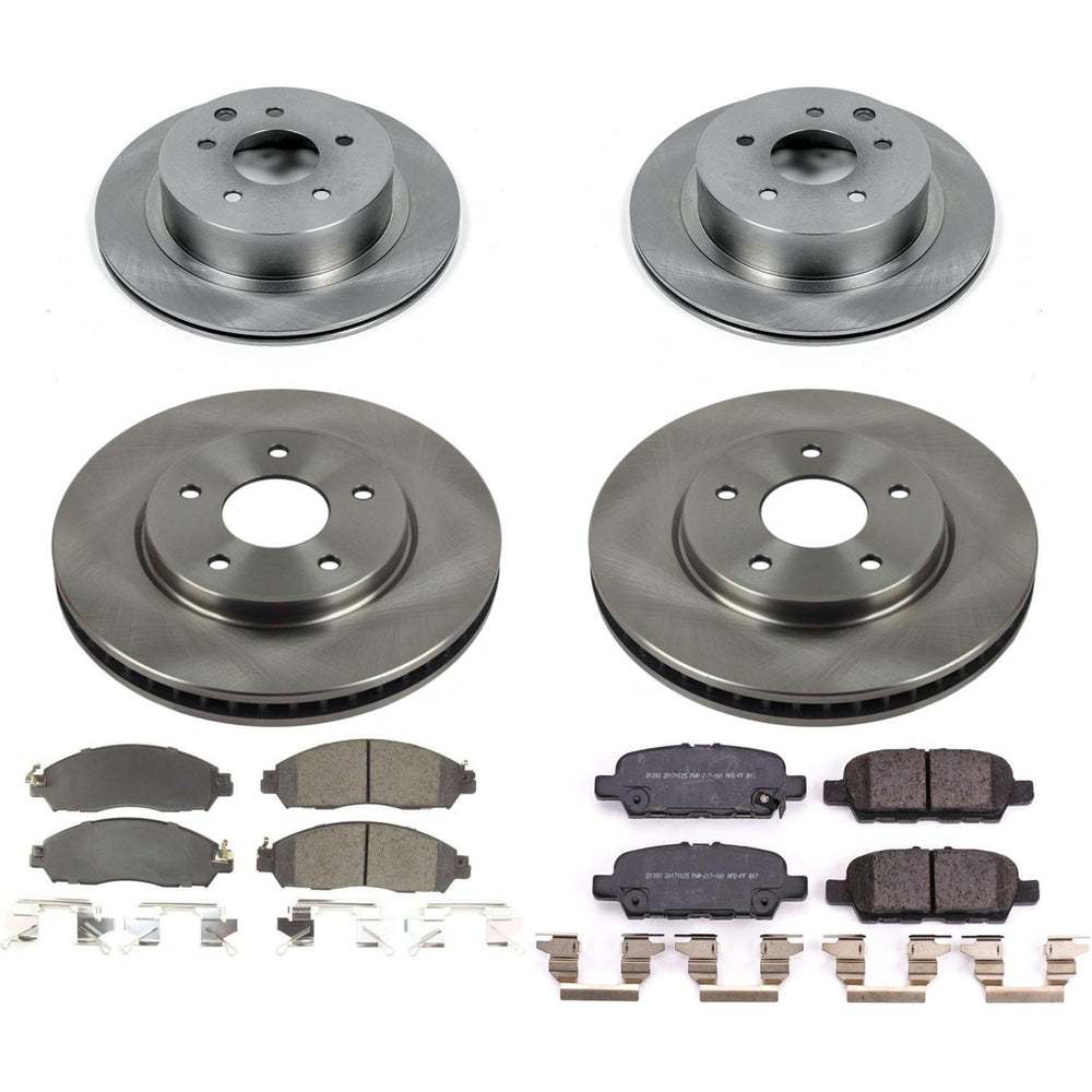 Power Stop 18-19 Nissan Leaf Front & Rear Autospecialty Brake Kit