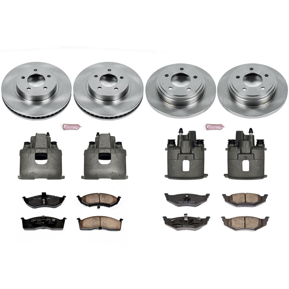 Power Stop 99-04 Chrysler 300M Front & Rear Autospecialty Brake Kit w/Calipers