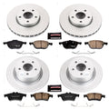 Power Stop 13-18 Ford C-Max Front & Rear Z17 Evolution Geomet Coated Brake Kit