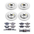 Power Stop 07-08 Jaguar S-Type Front & Rear Z23 Evolution Sport Coated Brake Kit