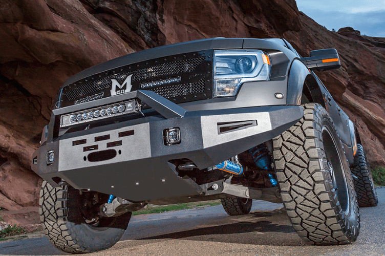 1014 F150 RAPTOR BUMPER FRONT