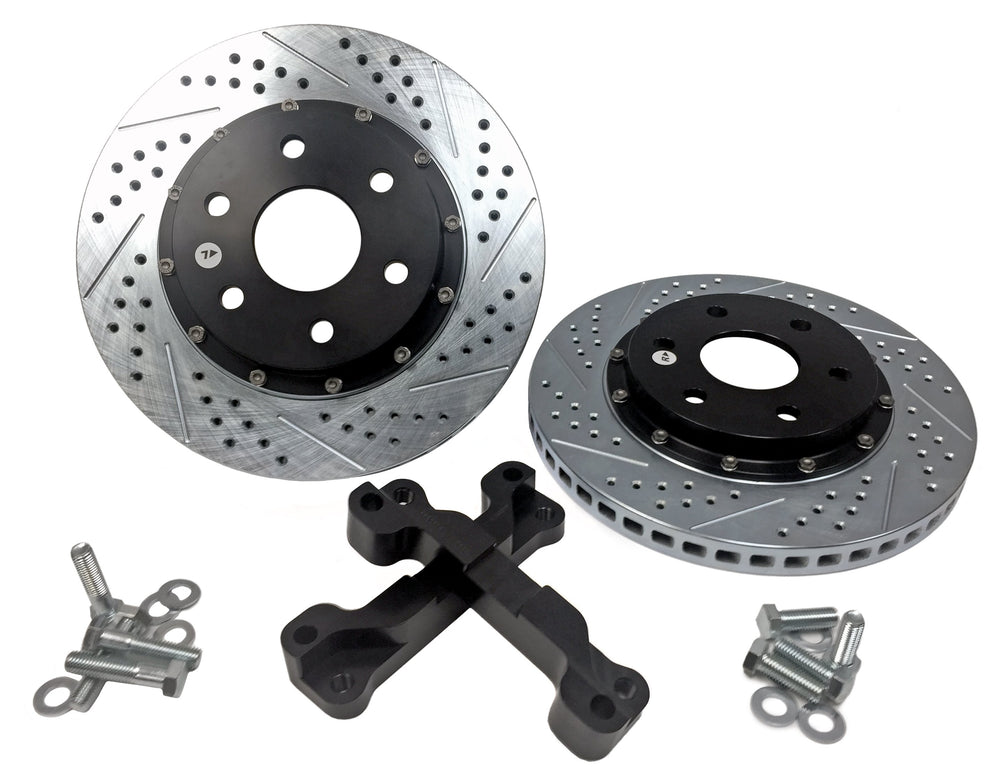 9904 GM1500 ERADISPEED PERFORMANCE ROTORS 14IN X 1.150IN FRONT 2PC