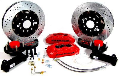 7380 CHARGER FRONT PRO BRAKE SYSTEM 13IN X 1.10IN BLACK 2PC