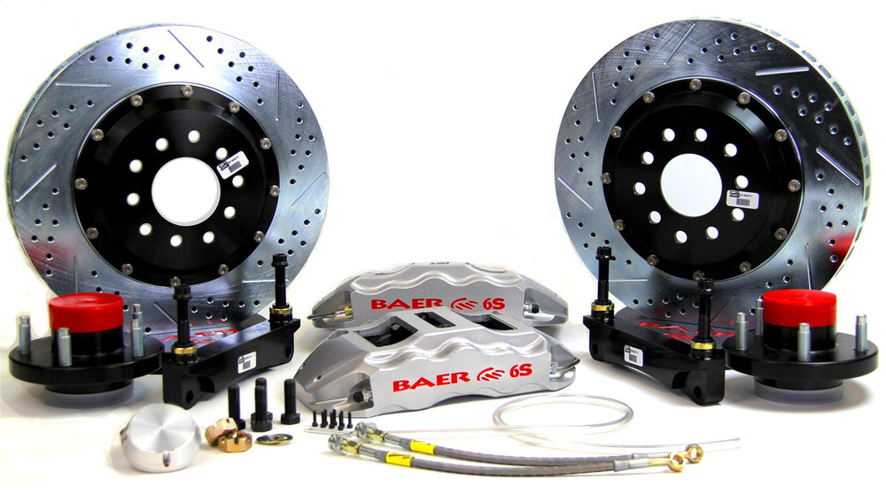 14 Ext Brake Sys Frt Slvr 70-71 Ford