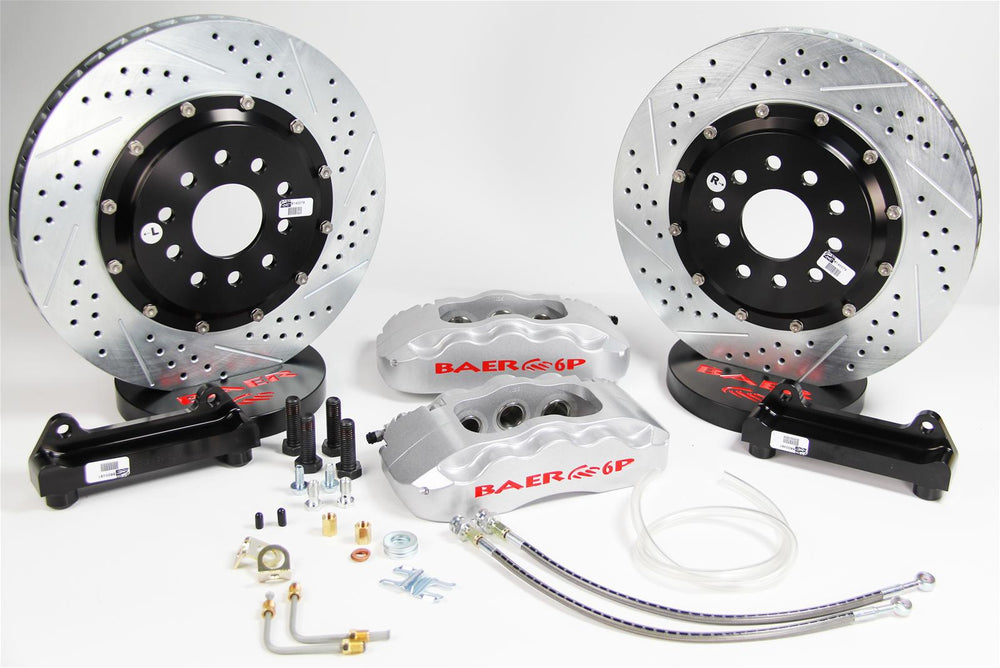 14 Pro Brake Sys Frt Slvr 94-04 Mustan