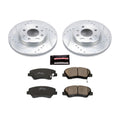 Power Stop 12-17 Hyundai Accent Front Z23 Evolution Sport Brake Kit w/Calipers