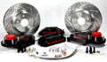 13" Track4 Brake Sys Frt Blk 70-74 Ford