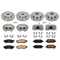 Power Stop 08-12 Infiniti EX35 Autospecialty Kit w/ Calipers - Front and Rear