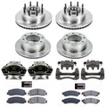 Power Stop 2012 Ford F-250 Super Duty Front & Rear Autospecialty Brake Kit w/Calipers