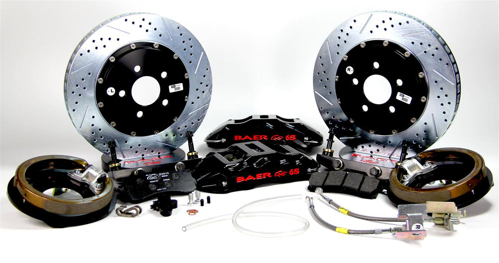 14" Ext+ Brake Sys RR Blk 67-73 Mstng