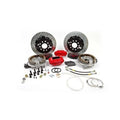 13" SS4+ Brake Sys RR Red 65-66 Mstng