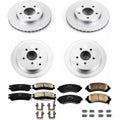 Power Stop 02-07 Buick Rendezvous Front & Rear Z17 Evolution Geomet Coated Brake Kit