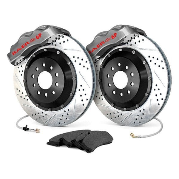 14 Pro Brake Sys RR Slvr 94-04 Mstng
