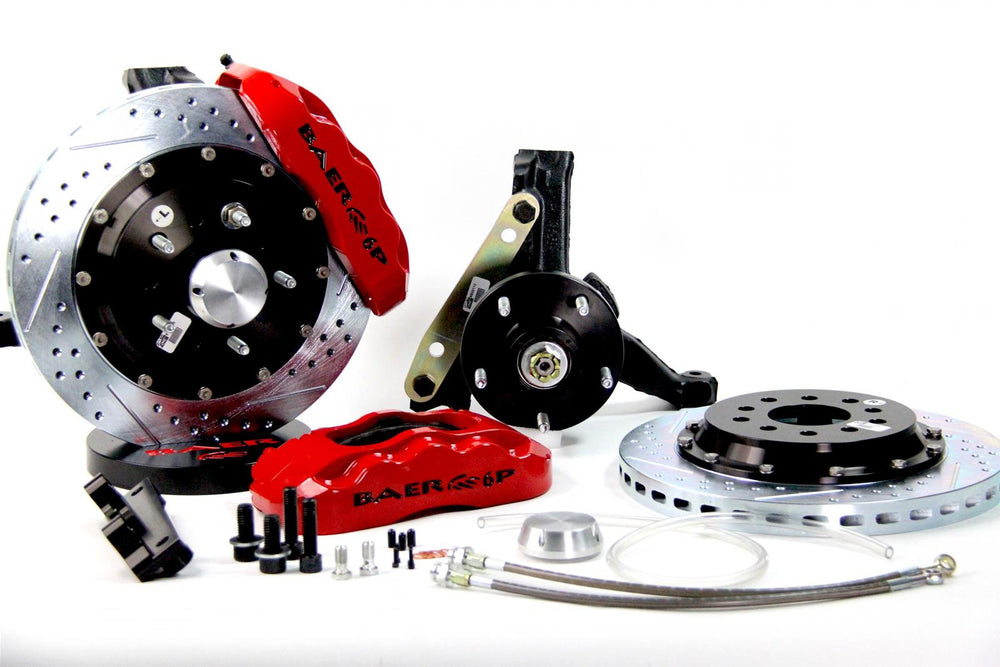 14" Pro+ Brake Sys Frt Red 78-88 G-body
