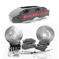 13" Track4 Brake Sys FF Blk 85-87 Vette