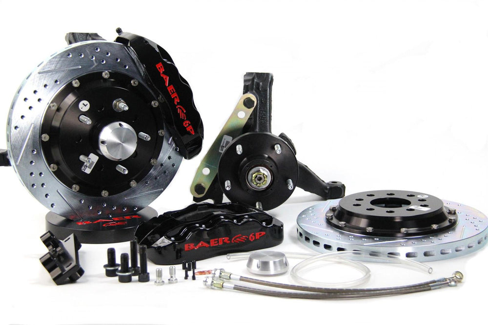 13" Pro+ Brake Sys Frt Blk 94-96 Imp SS