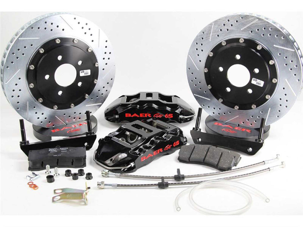 14" Ext+ Brake Sys Frt Blk 08-09 G8