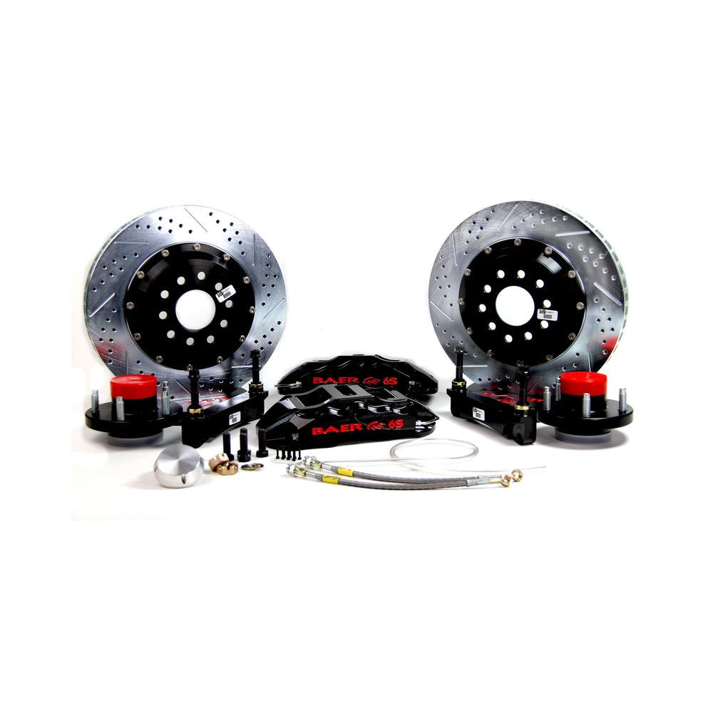 14" Ext+ Brake Sys Frt Blk 65-66 Stang