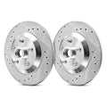 Power Stop 08-2012 Ford F-350 Super Duty Front Drilled & Slotted Rotor - Pair